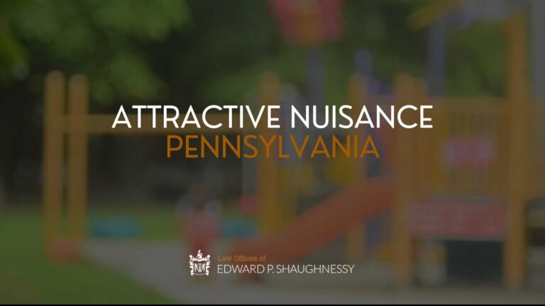 Attractive Nuisance PENNSYLVANIA